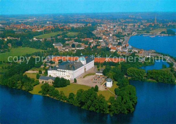 Schleswig Schlei Fliegeraufnahme Schloss Gottorp