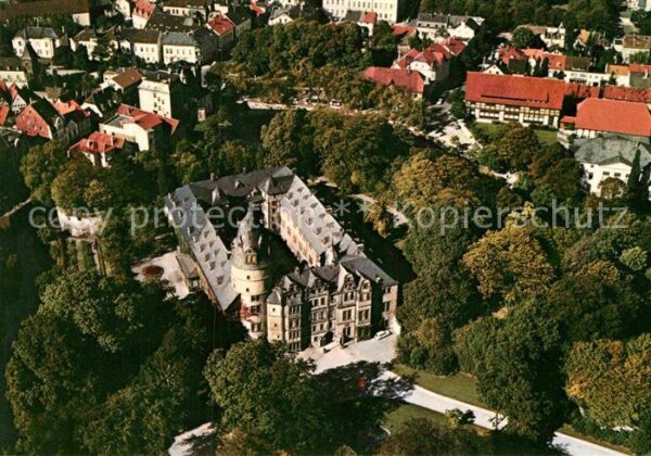 Detmold Fliegeraufnahme Residenzschloss