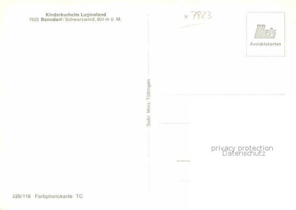 Bonndorf Schwarzwald Kinderjurheim Luginsland – Bild 2