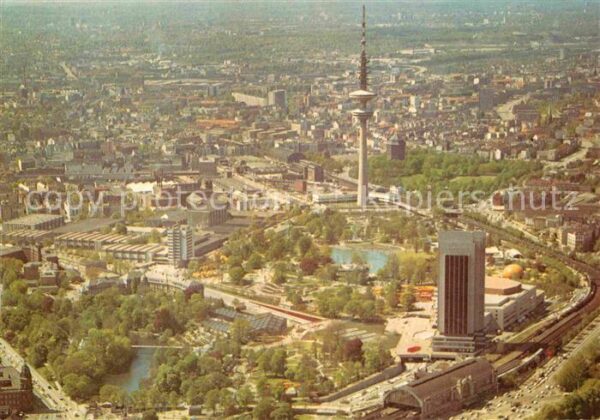 Hamburg Fliegeraufnahme Congress Centrum