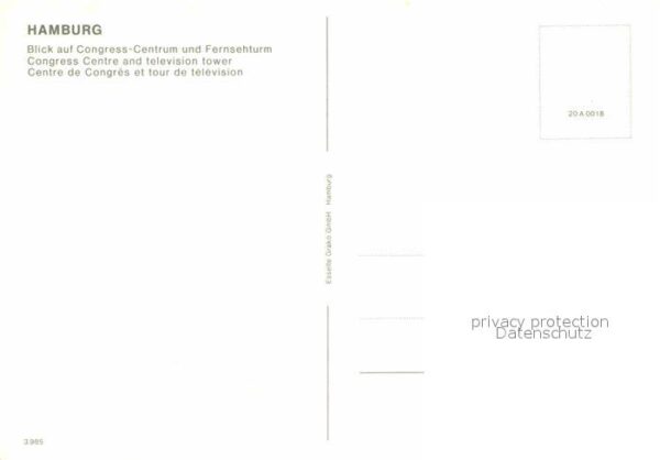 Hamburg Fliegeraufnahme Congress Centrum – Bild 2