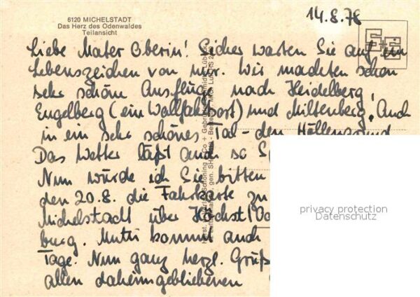 Michelstadt Fliegeraufnahme – Bild 2