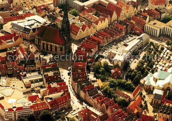 Muenster Westfalen Fliegeraufnahme Sankt Lampertsklinik Pr