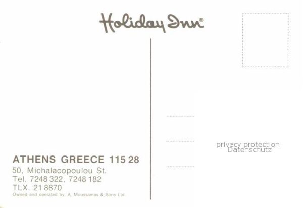 Athen Griechenland Holiday inn – Bild 2