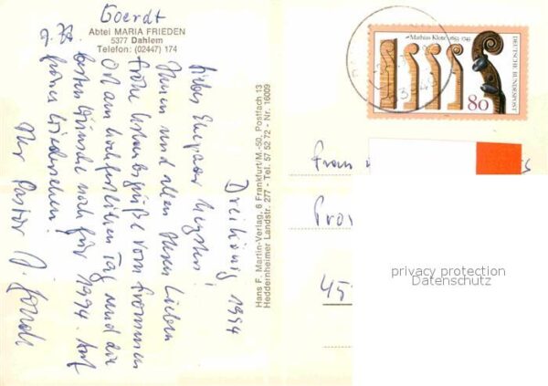 Dahlem Kall Abtei Maria Frieden – Bild 2