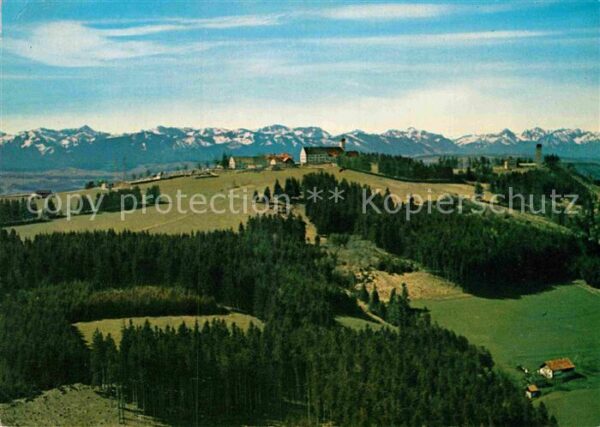 Hohenpeissenberg Fliegeraufnahme Berggasthaus Bayrischer