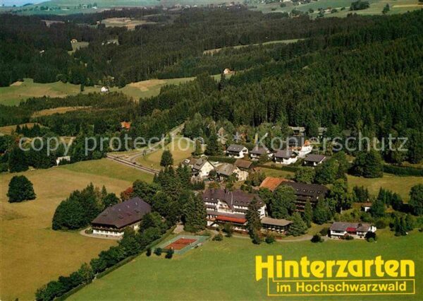 Hinterzarten Fliegeraufnahme Földiklinik