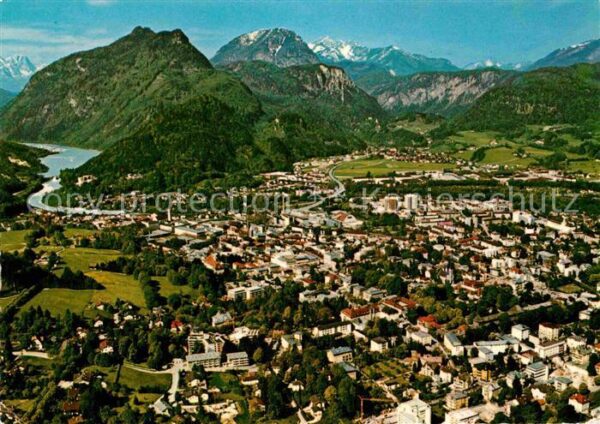 Bad Reichenhall Fliegeraufnahme Saalachsee Karlstein Mü