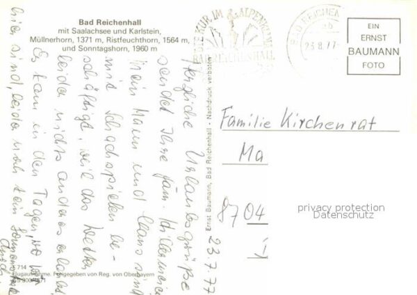 Bad Reichenhall Fliegeraufnahme Saalachsee Karlstein Mü – Bild 2