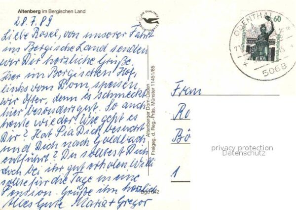 Altenberg Rheinland Fliegeraufnahme – Bild 2