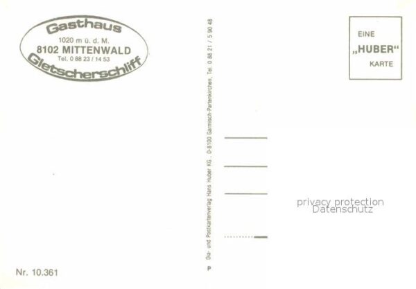 Mittenwald Bayern Gasthaus Gletscherschiff – Bild 2