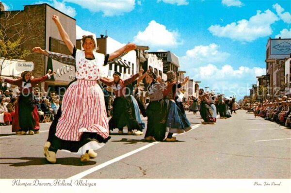 Niederlande Klompen Dancers Michigan Holzschuhtanz