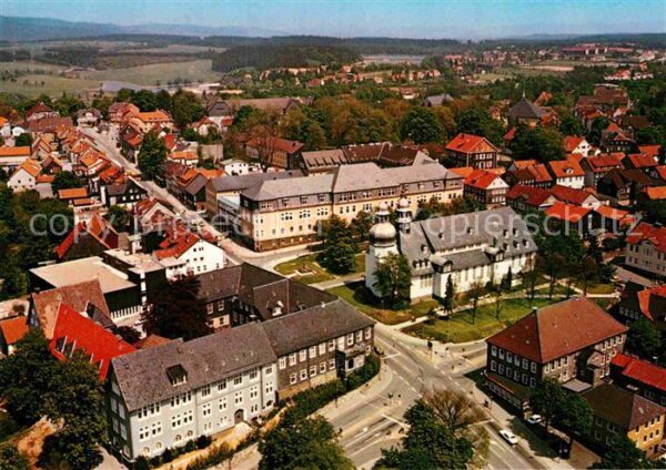 Zellerfeld Clausthal Fliegeraufnahme