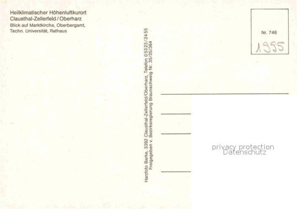 Zellerfeld Clausthal Fliegeraufnahme – Bild 2