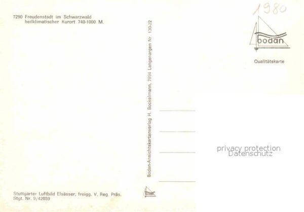 Freudenstadt Fliegeraufnahme – Bild 2