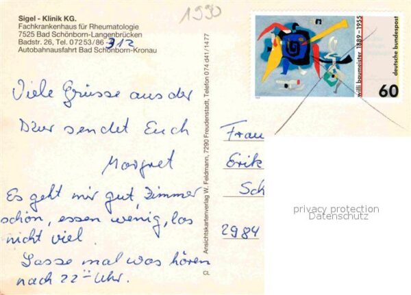Langenbruecken Bad Schoenborn Sigel Klinik KG Freibad – Bild 2