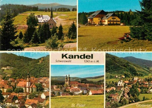 Kandel Breisgau Waldkirch St. Peter Glottertal