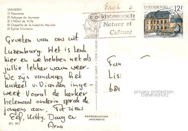 Vianden Auberge de Jeunesse Hotel de Ville Egli – Bild 2