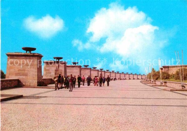 Buchenwald Weimar Mahn- und Gedenkstätte Strasse der Nati