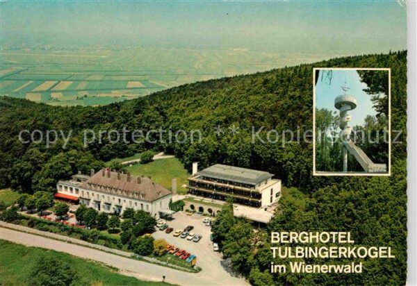 Mauerbach Fliegeraufnahme Berghotel Tulbingerkoge