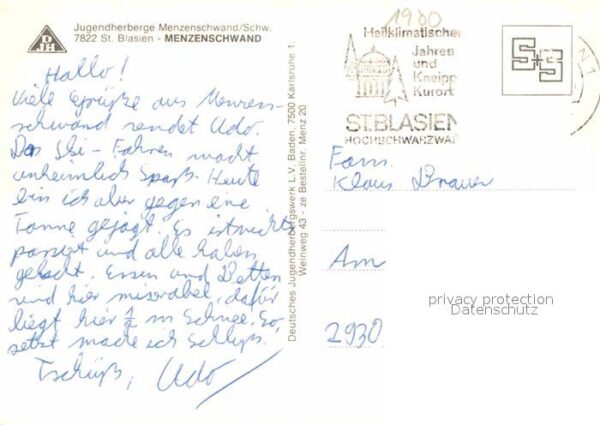 Menzenschwand Jugendherberge St. Blasien – Bild 2