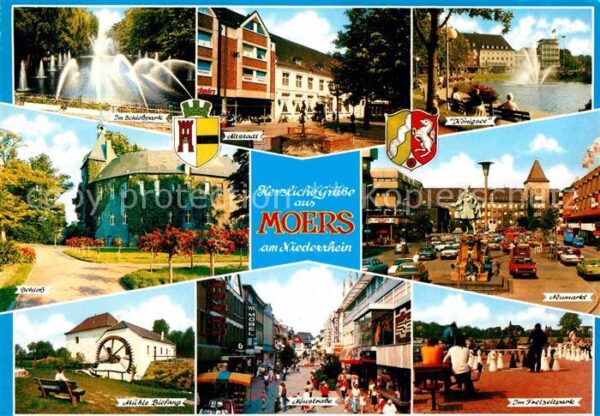 Moers Schloßpark Altstadt Königsee Freizeitpa