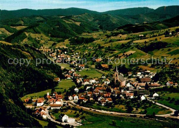 Oberharmersbach Fliegeraufnahme
