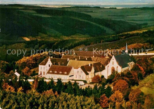 Heimbach Eifel Trappistenkloster Mariawald Fliegeraufn