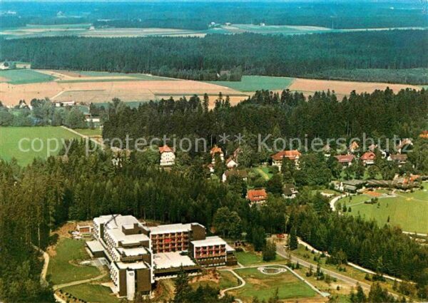 Koenigsfeld Schwarzwald Fliegeraufnahme Albert Schweitzer Klini