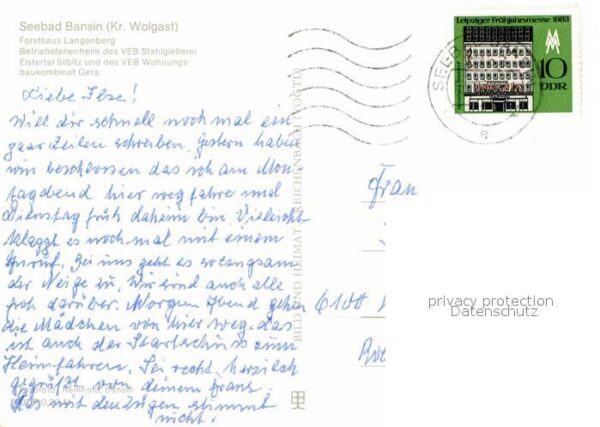 Bansin Ostseebad Forsthaus Langenberg – Bild 2