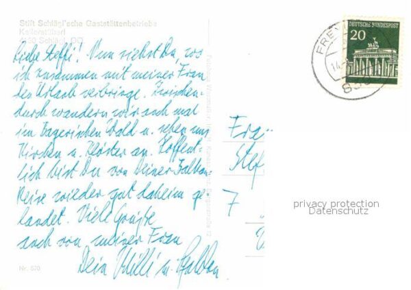 Schlaegl Stift Schläglsche Gaststättenbetriebe – Bild 2