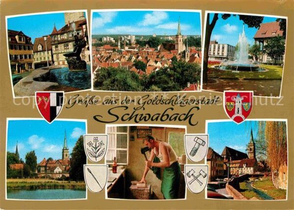 Schwabach Goldschlägerstadt