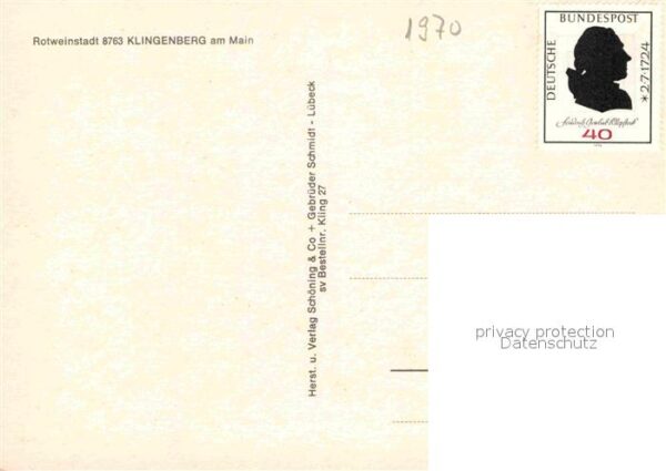 Klingenberg Main Rotweinstadt Mainpartie – Bild 2