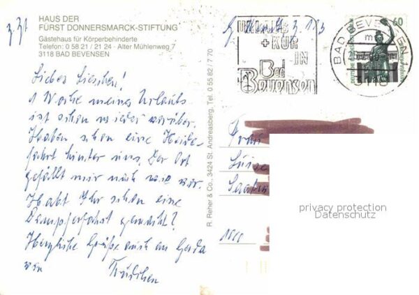 Bad Bevensen Haus der Fürst Donnersmarck-Stiftung – Bild 2