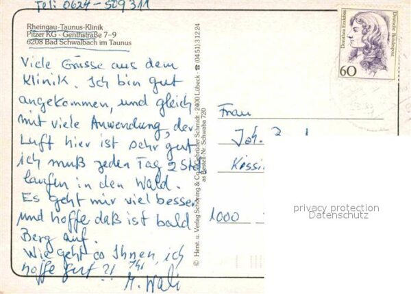 Bad Schwalbach Fliegeraufnahme Rheingau-Taunus-Klinik – Bild 2