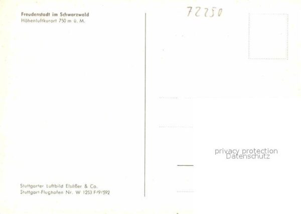 Freudenstadt Fliegeraufnahme – Bild 2
