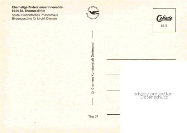 St Thomas Eifel Ehemalige Zisterzienserinnenabtei – Bild 2