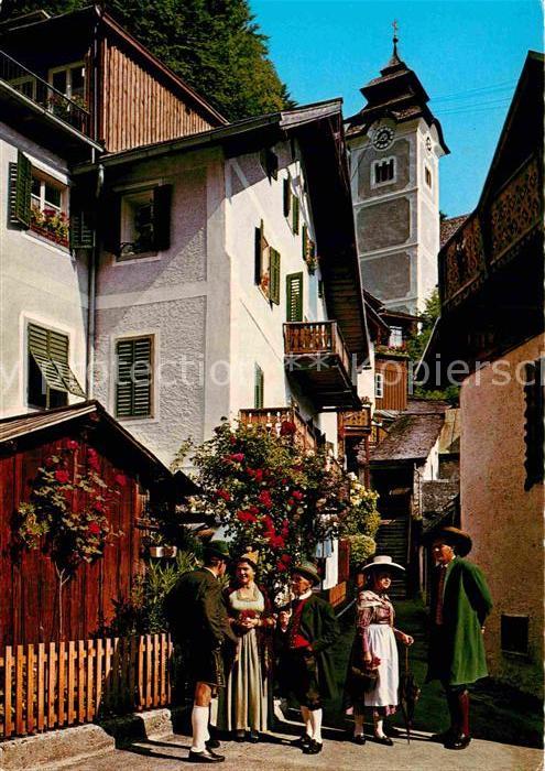 Hallstatt Austria Am Hallstättersee Gedeckte Stiege