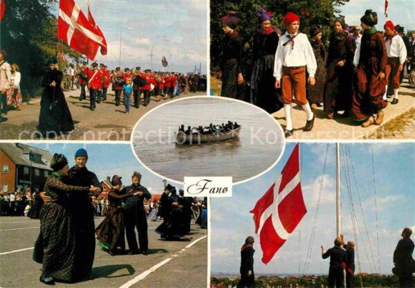 Fanoe Volkstanz Aufmarsch