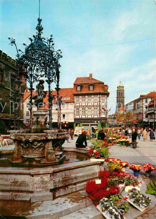 Goettingen Niedersachsen Gänselieselbrunnen