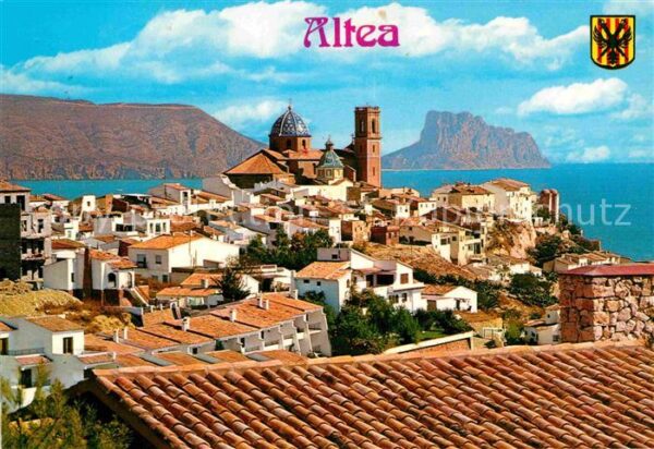 Altea Vista del Pueblo y Penon de Ifach