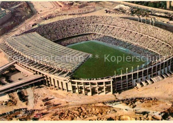 Barcelona Cataluna Fliegeraufnahme Estadio del C. de F.