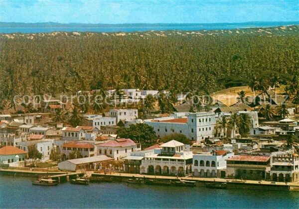 Lamu Kenia Fliegeraufnahme