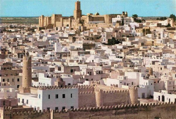 SOUSSE  Tunesie Fliegeraufnahme La vieille ville