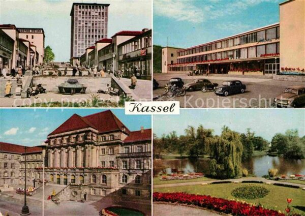 Kassel Treppenstrasse Rathaus Insel-Siebenberg