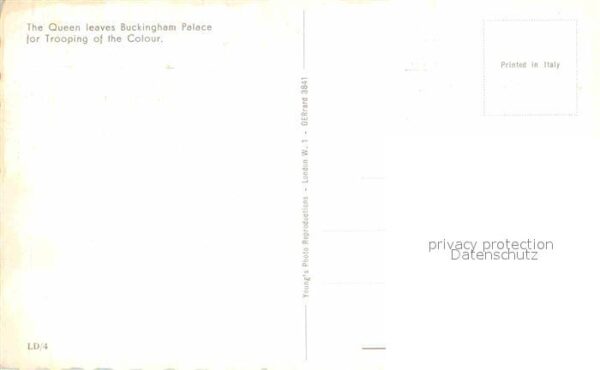 Leibgarde Wache Trooping of the Colour Buckingham Palac – Bild 2