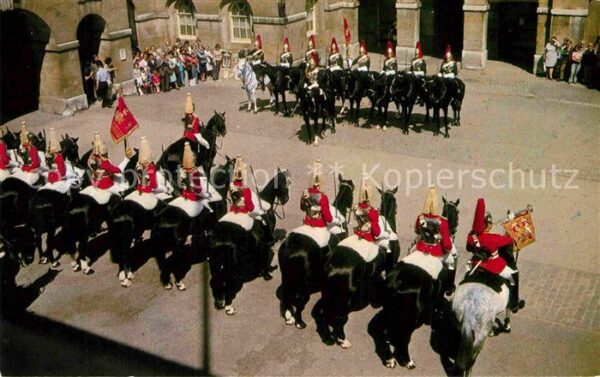 Leibgarde Wache Changing the Guard Whitehall London