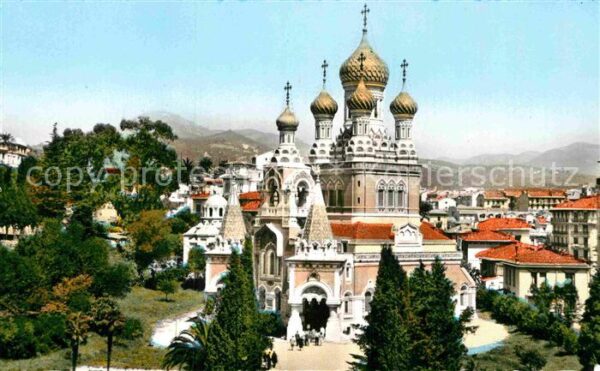 Russische Kirche Kapelle Nice Eglise Russe