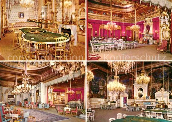 Casino Spielbank Baden-Baden Saal Pompadour Roter Saal G