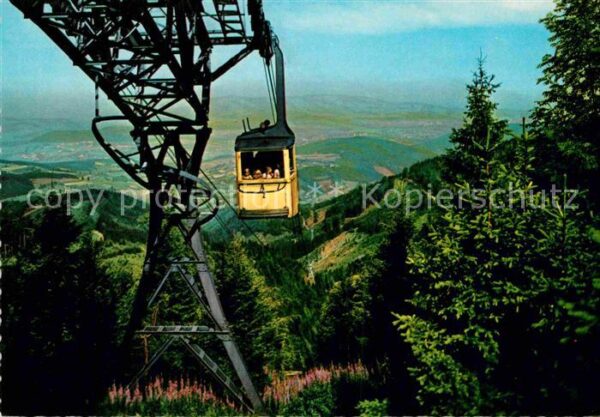 Seilbahn Schauinsland Freiburg Breisgau